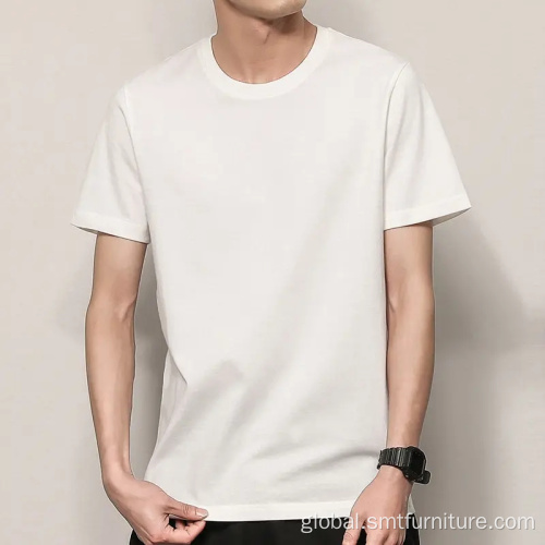 China Short Sleeve Men′ S T-Shirt Pure Cotton T-Shirt Manufactory